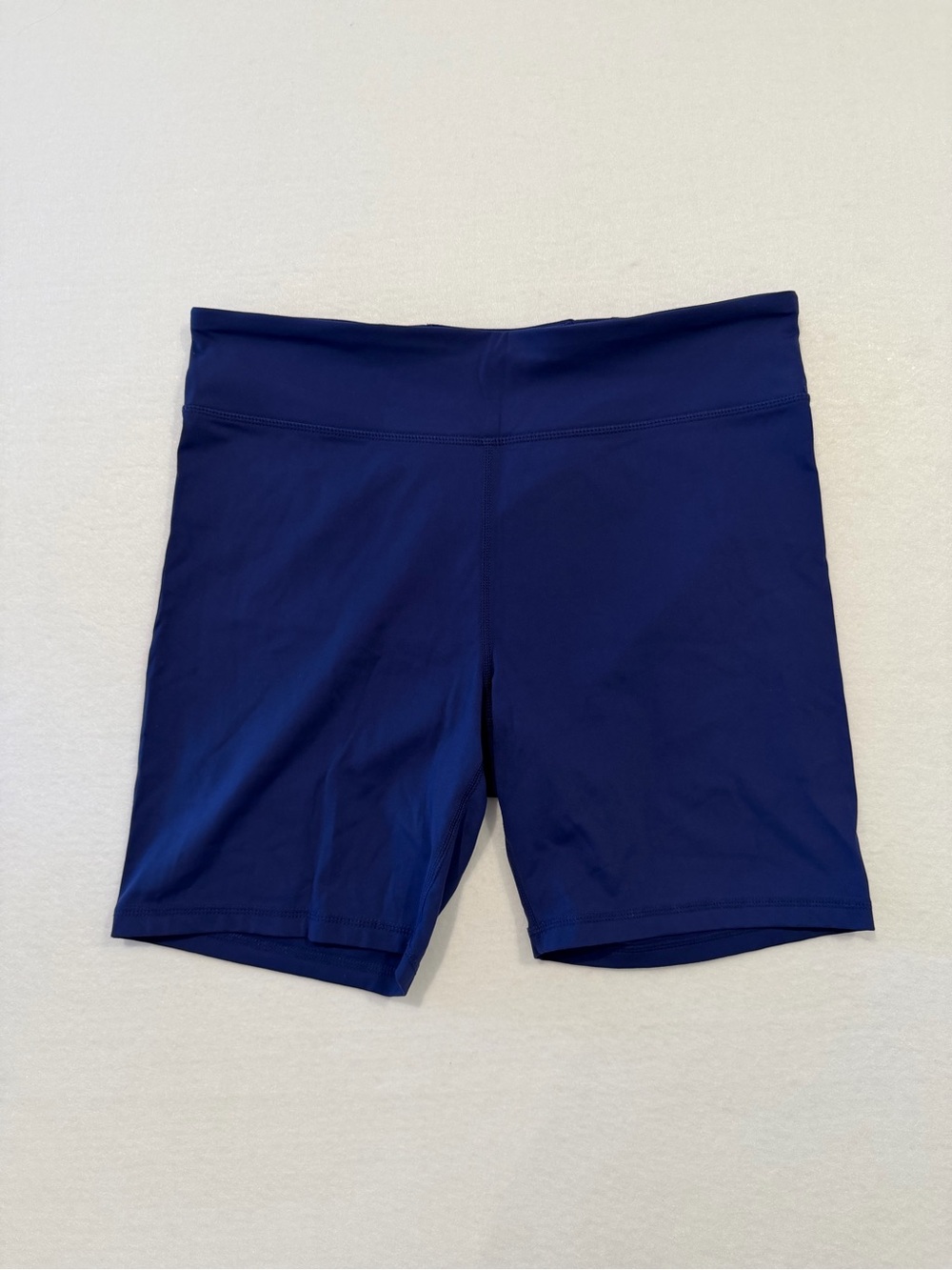 Ideology Bike Short Large With Pocket Navy Blue New Without Tags Retail $29